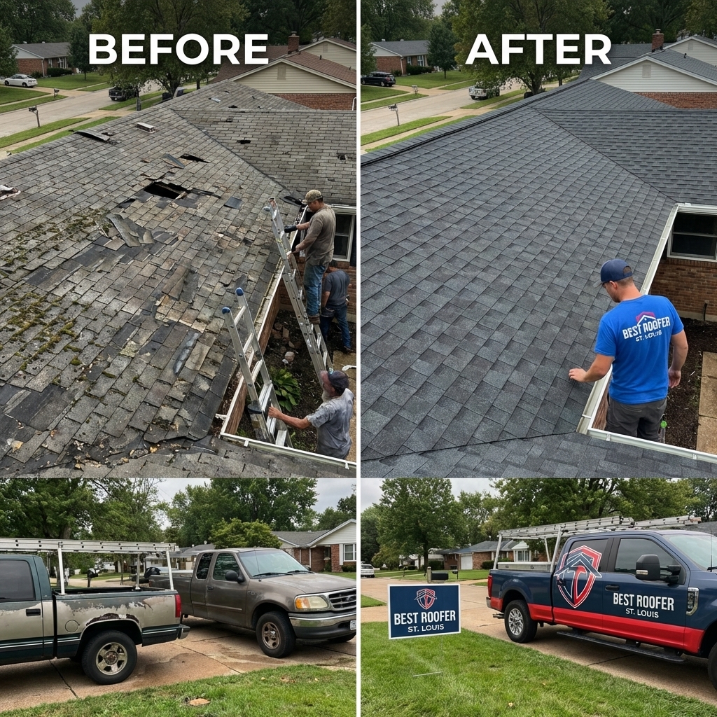 Roofing restoration st louis