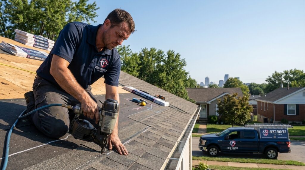 Best Roofing St Louis installation